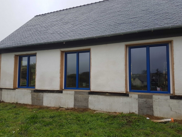Fenêtres CAMÉLÉWOOD Bois Alu – Triple Vitrage – Telgruc-sur-Mer