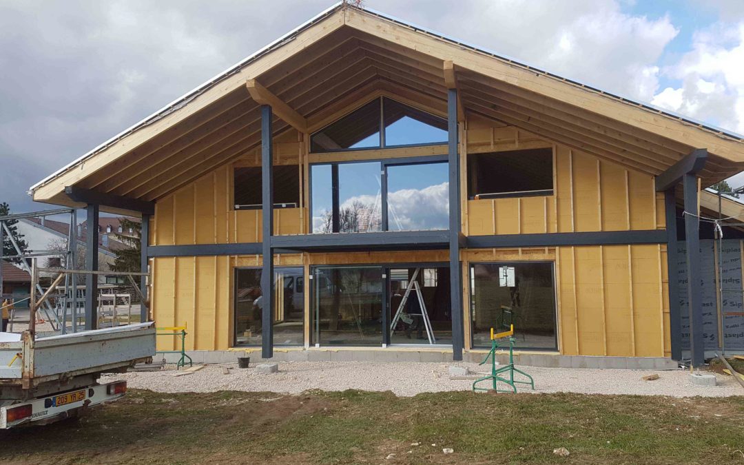  CHANTIER LEVIER (25) – CAMELEWOOD BOIS ALU TRIPLE VITRAGE
