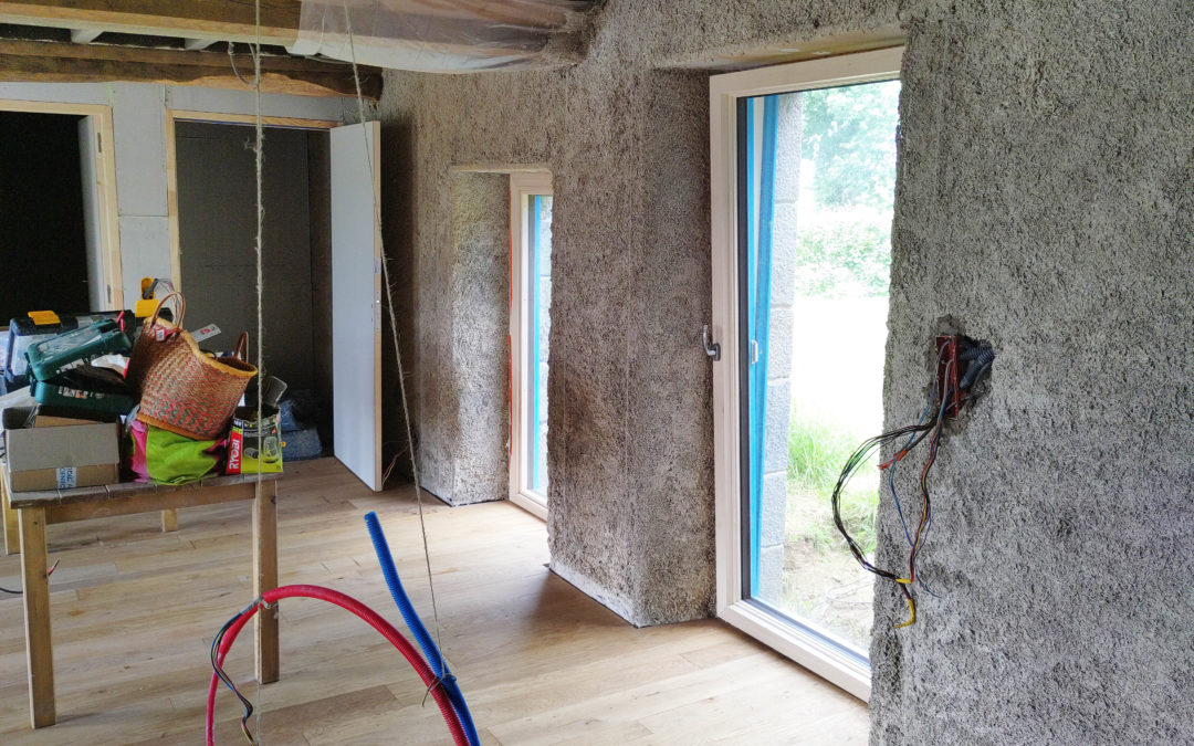 CHANTIER DE RÉNOVATION ÉCOLOGIQUE – LONLAY NORMANDIE