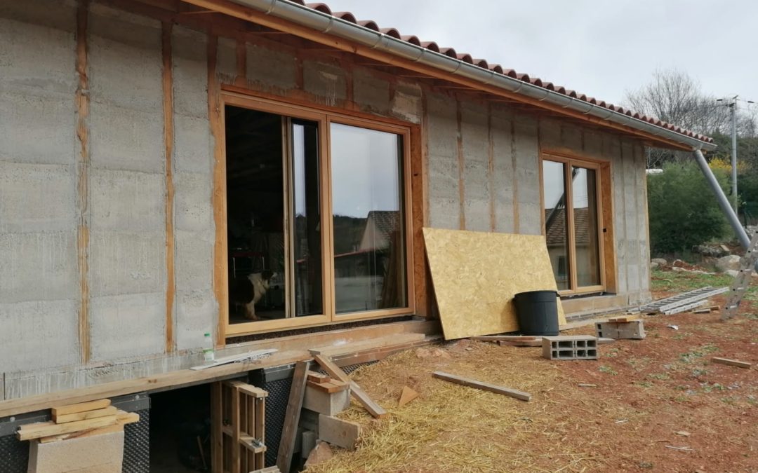CHANTIER PEZENES-LES-MINES (34) – CAMELEWOOD TRIPLE VITRAGE