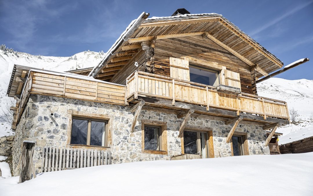 CHANTIER LE GRAND BORNAND (74) – CAMELEWOOD BOIS TRIPLE VITRAGE