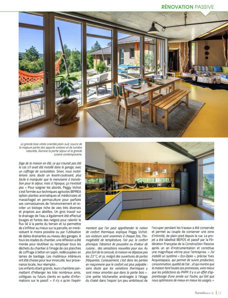 Rénovation passive - article de presse p.6