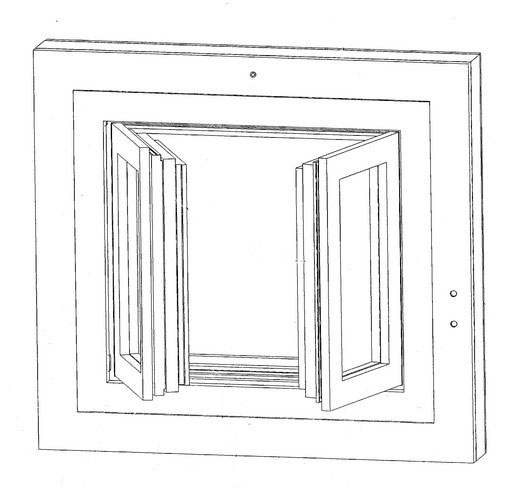 Croquis Brevet : fenêtres Caméléwood