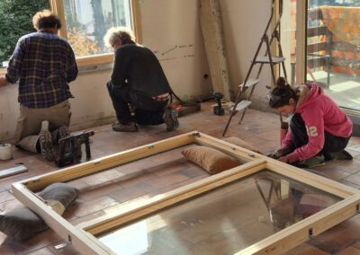 Fenêtre Camelewood Bois Alu double vitrage à Engins Pose