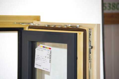 Fenêtres bois alu double vitrage sur mesure Caméléwood ouverte