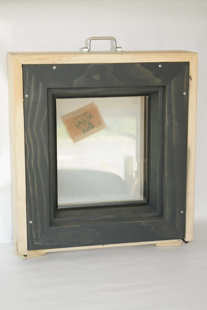 Fenetres Caméléwood bois passive triple vitrage sur mesure Fenêtres bois passive triple vitrage sur mesure Camelewood Vue de face